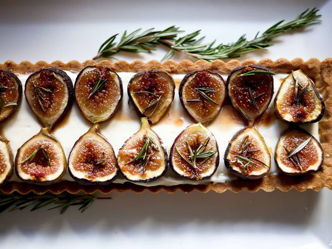 Рецепт тарта с инжиром