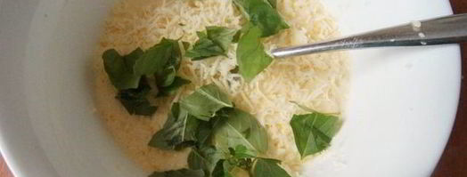 тарт с кабачком и базиликом на слоеном тесте. Шаг 3