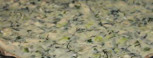 тарт с капустой и перепелиными яйцами. Шаг 6