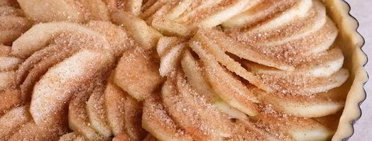 тарт с карамелизованными яблоками. Шаг 12