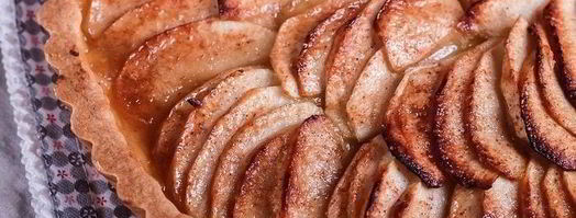 тарт с карамелизованными яблоками. Шаг 14