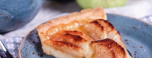 тарт с карамелизованными яблоками. Шаг 15