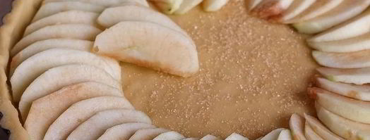 тарт с карамелизованными яблоками. Шаг 11