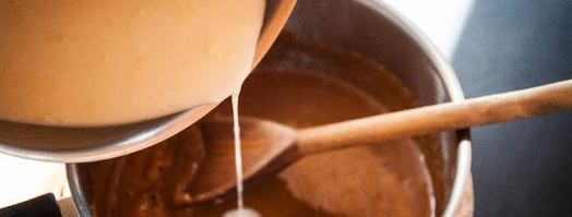 тарт с карамельным кремом и яблоками. Шаг 3