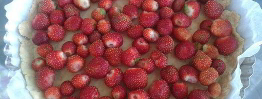 тарт с клубникой. Шаг 7