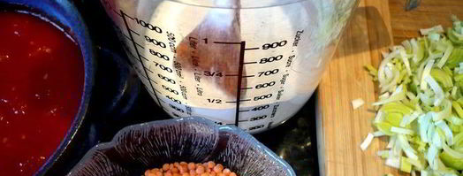 тарт с красной чечевицей и кокосом. Шаг 5