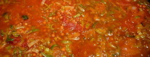 тарт с красной чечевицей и кокосом. Шаг 8