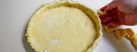 тарт с кремом из пудинга и клубники. Шаг 4