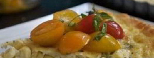 тарт с кукурузой и базиликом. Шаг 7