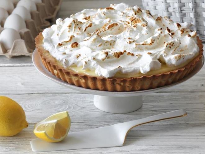 Рецепт тарта с лимонным кремом
