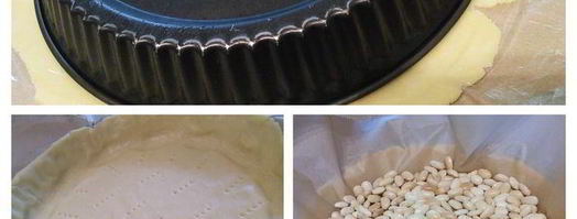 тарт с лососем и картофелем. Шаг 2