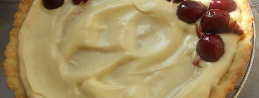 тарт с маскарпоне и черешней. Шаг 3