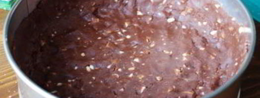 тарт с миндалем и молочным шоколадом. Шаг 6