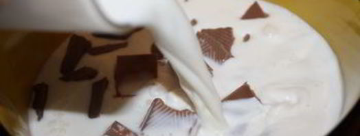 тарт с миндалем и молочным шоколадом. Шаг 9