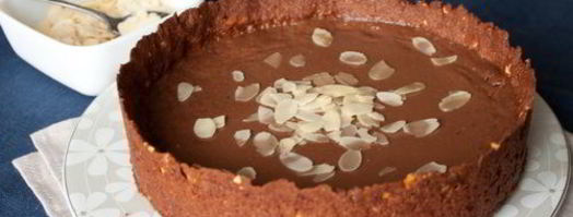 тарт с миндалем и молочным шоколадом. Шаг 15