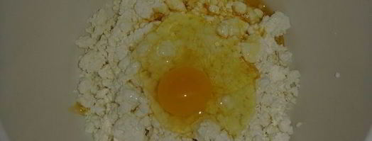 тарт с творогом, джемом и меренгой. Шаг 4