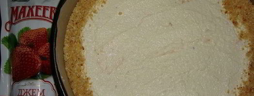 тарт с творогом, джемом и меренгой. Шаг 8