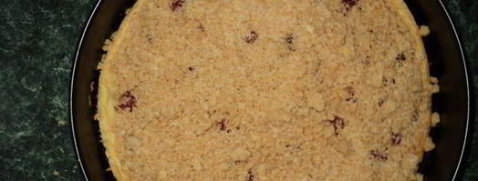 тарт с творогом и малиной. Шаг 13