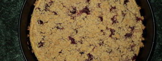 тарт с творогом и малиной. Шаг 14