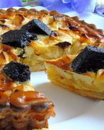 Тарт с яблоками и Boudin Noir