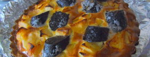 тарт с яблоками и boudin noir. Шаг 8