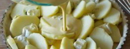 тарт с яблоками и сыром. Шаг 6