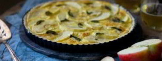 тарт с яблоками и сыром. Шаг 7