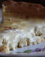 Тарт с заварным кремом и мускатным орехом