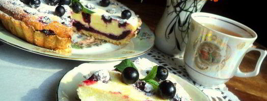 тарт со смородиной и творогом. Шаг 10