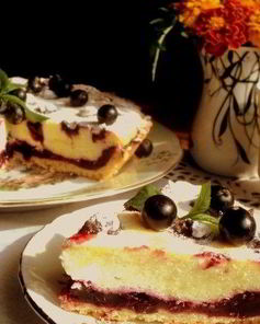 Тарт со смородиной