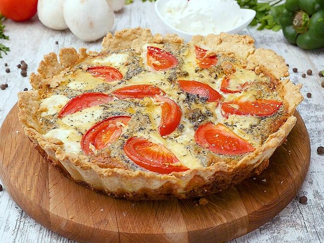 Рецепт тарта сырное наслаждение