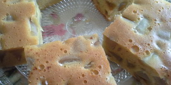 Тарт татен с грушей и медом