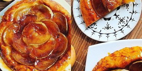 Тарт татен с яблоками