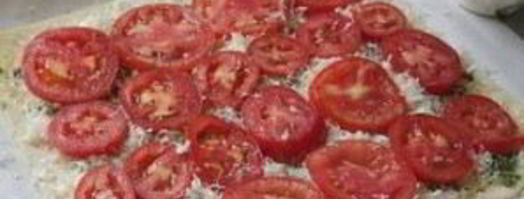 тарт три сыра с помидорами. Шаг 5