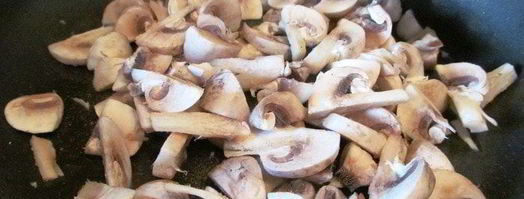 тарт взлетная полоса со шпинатом, курицей и грибами. Шаг 4