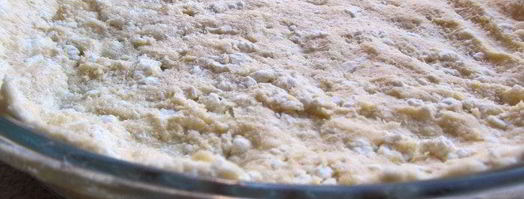 тарт взлетная полоса со шпинатом, курицей и грибами. Шаг 5