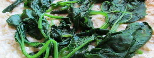 тарт взлетная полоса со шпинатом, курицей и грибами. Шаг 6