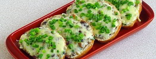 тартинки с грибами и творогом. Шаг 18