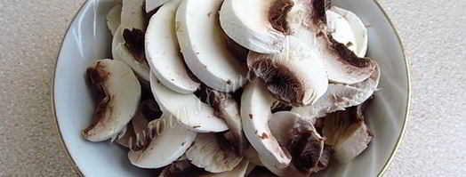 тартинки с грибами и творогом. Шаг 4