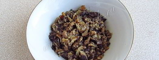 тартинки с грибами и творогом. Шаг 8