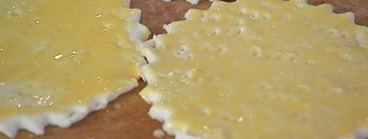 тарты с раковыми шейками и зеленью. Шаг 7