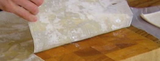 тарты с творогом, помидорами черри и базиликом. Шаг 8