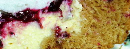 творожной тарт со смородиной и мягкой меренгой. Шаг 11