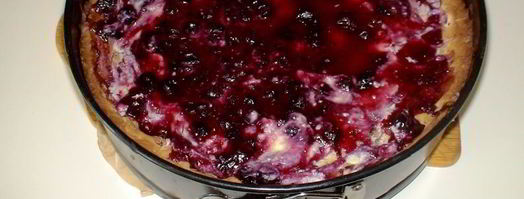 творожной тарт со смородиной и мягкой меренгой. Шаг 8