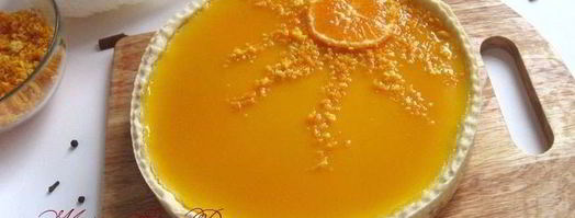 творожный тарт с мандариновым соусом. Шаг 19