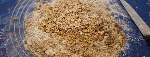 тыквенный тарт с апельсином на ореховом тесте. Шаг 3