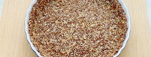 вегетарианский тарт с бананом и авокадо. Шаг 14