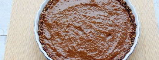 вегетарианский тарт с бананом и авокадо. Шаг 17