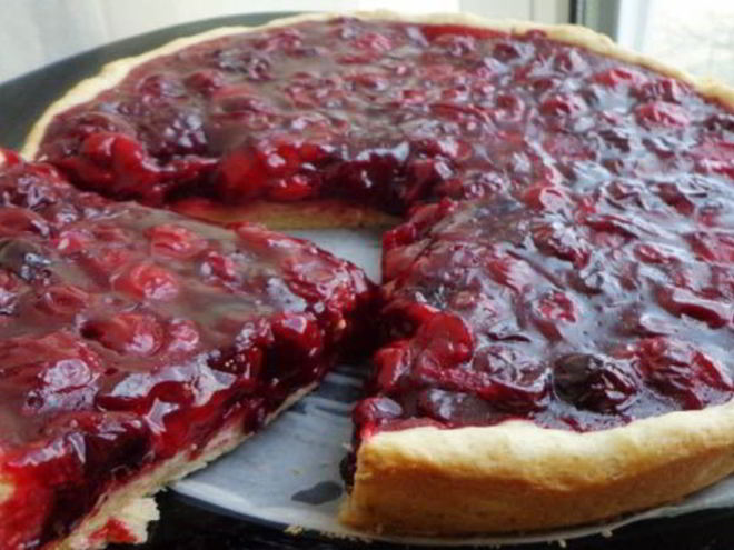 Рецепт вишневого тарта