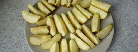 яблочный тарт татен с орешками и изюмом. Шаг 2